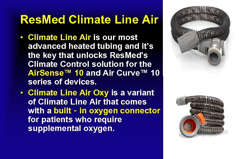 Res. Med Climate Line Air • Climate Line Air is our most advanced heated