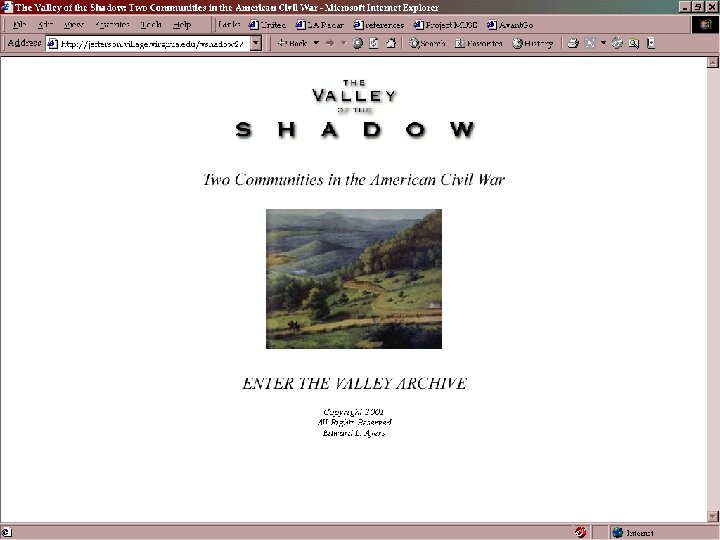 Valley of the Shadow 