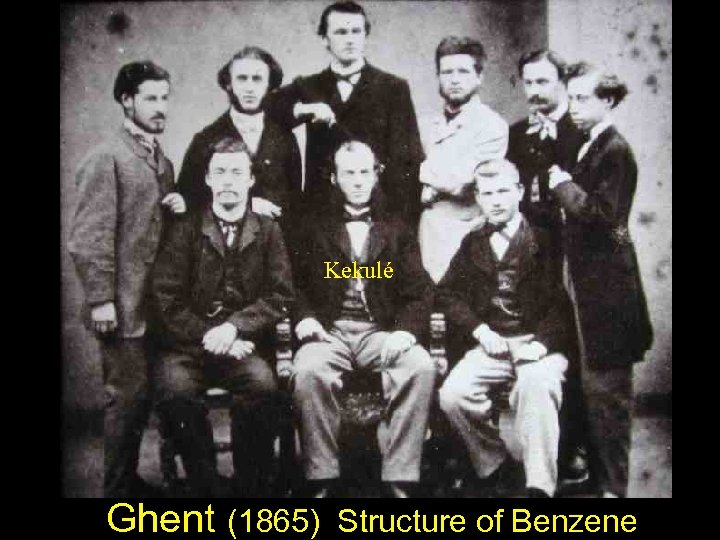Kekulé Ghent (1865) Structure of Benzene 