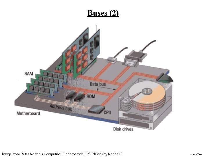 Buses (2) Image from Peter Norton's Computing Fundamentals (3 rd Edition) by Norton P.