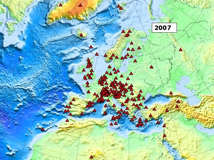 2007 Observatories and Research Facilities for European Seismology 