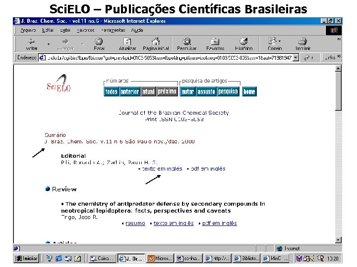Sci. ELO – Publicações Científicas Brasileiras 