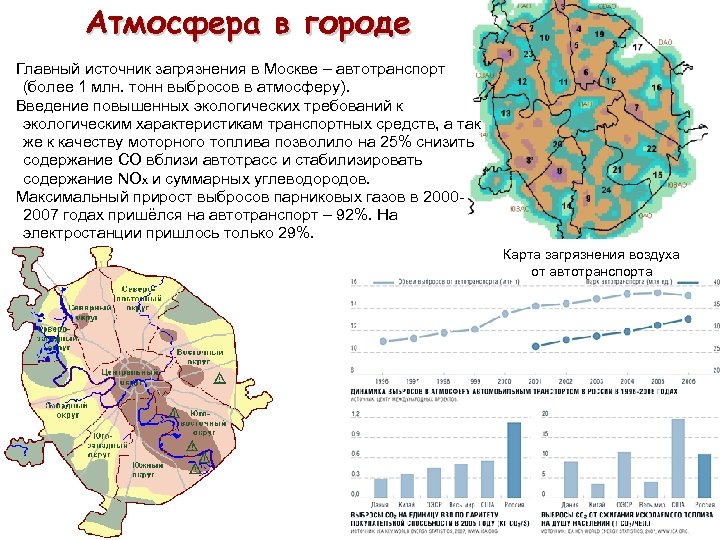 Загрязнение воздуха в москве карта онлайн сегодня