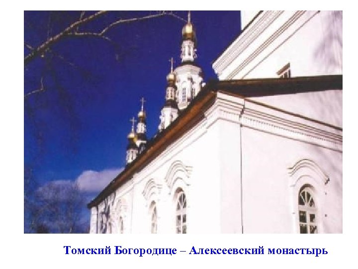 Томский Богородице – Алексеевский монастырь 