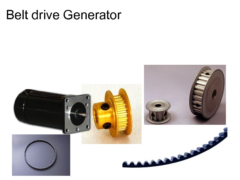Belt drive Generator 