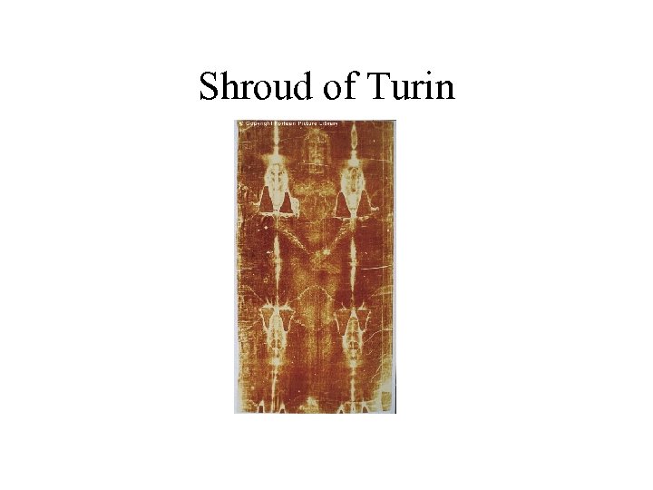 Shroud of Turin 