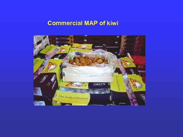 Commercial MAP of kiwi 