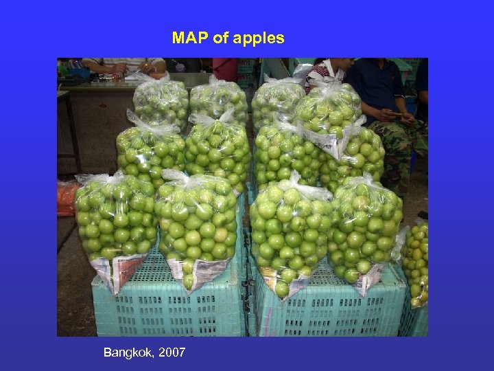 MAP of apples Bangkok, 2007 