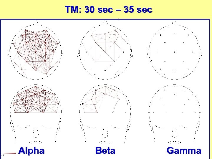 TM: 30 sec – 35 sec Alpha Beta Gamma 