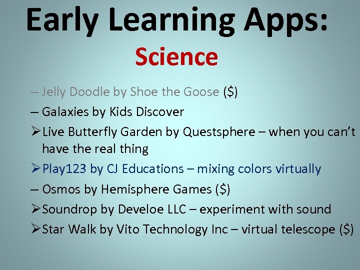 Early Learning Apps: Science – Jelly Doodle by Shoe the Goose ($) – Galaxies