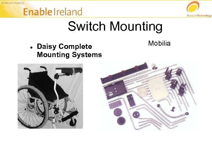 Switch Mounting Daisy Complete Mounting Systems Mobilia 