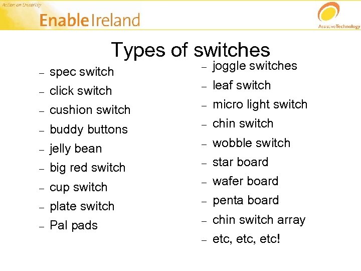 Types of switches spec switch joggle switches click switch leaf switch cushion switch micro