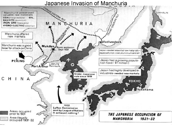 Japanese Invasion of Manchuria 