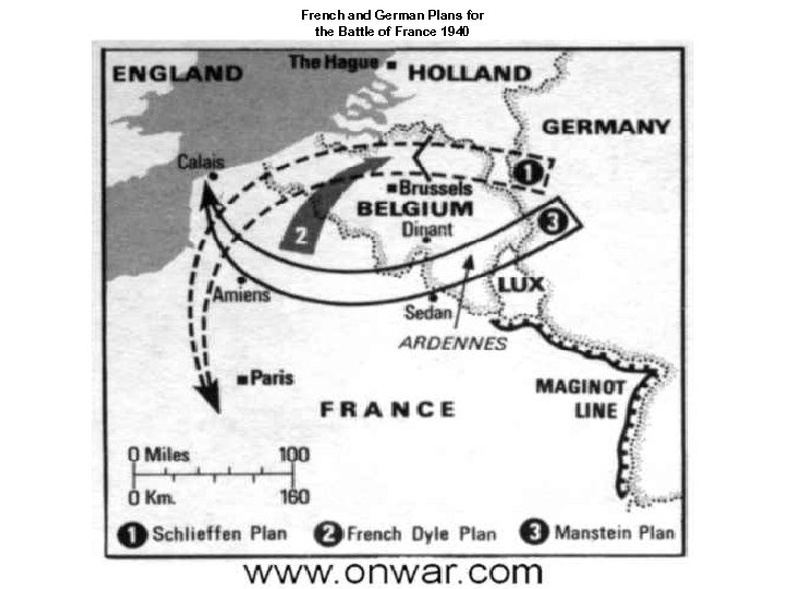 French and German Plans for the Battle of France 1940 