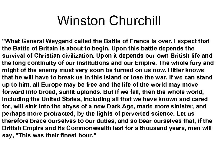Winston Churchill 