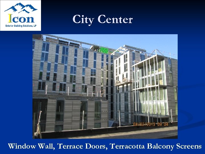 City Center Window Wall, Terrace Doors, Terracotta Balcony Screens 