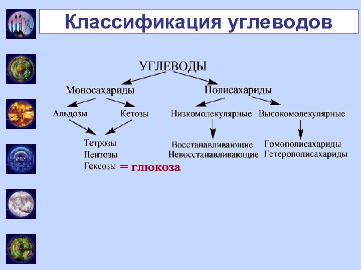 Схема 14 классификация углеводов