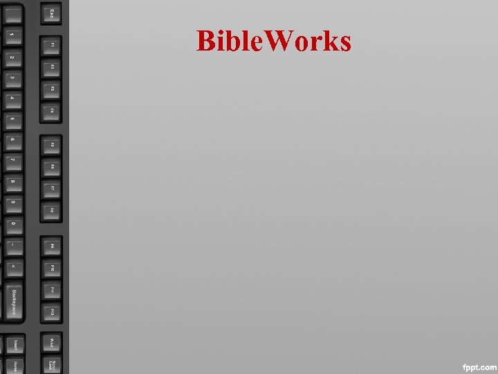 Bible. Works 