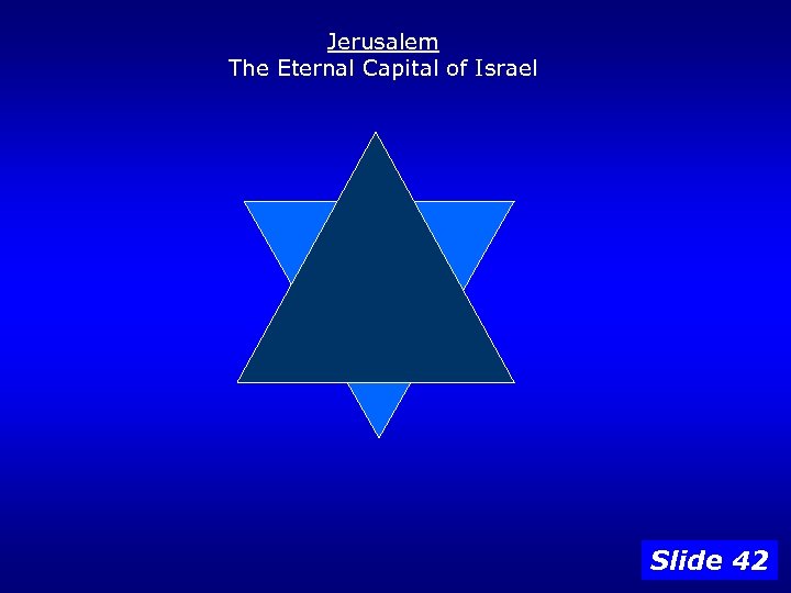 Jerusalem The Eternal Capital of Israel Slide 42 