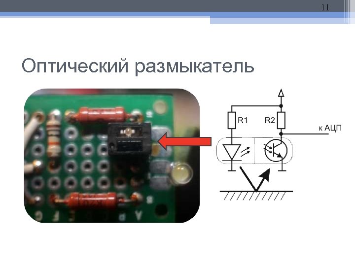 11 Оптический размыкатель 