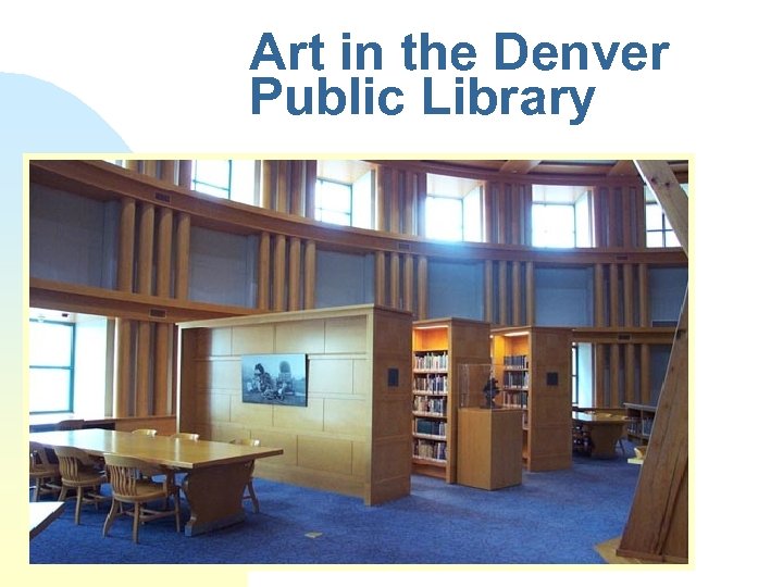 Art in the Denver Public Library 