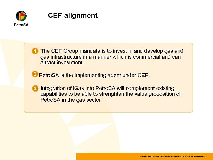 Overview of the South African Gas Sector and