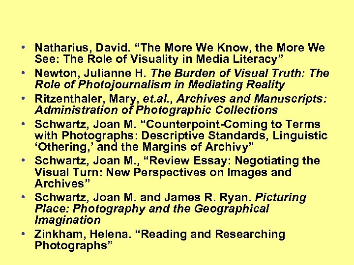  • Natharius, David. “The More We Know, the More We See: The Role