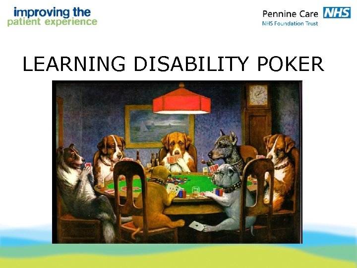 LEARNING DISABILITY POKER 