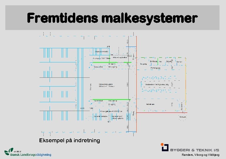 Fremtidens malkesystemer Eksempel på indretning Randers, Viborg og Vildbjerg 