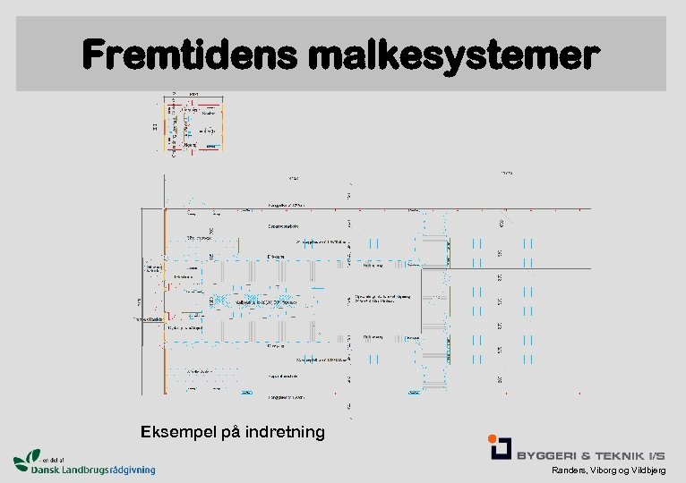 Fremtidens malkesystemer Eksempel på indretning Randers, Viborg og Vildbjerg 