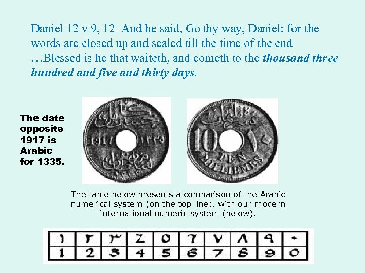 Daniel 12 v 9, 12 And he said, Go thy way, Daniel: for the