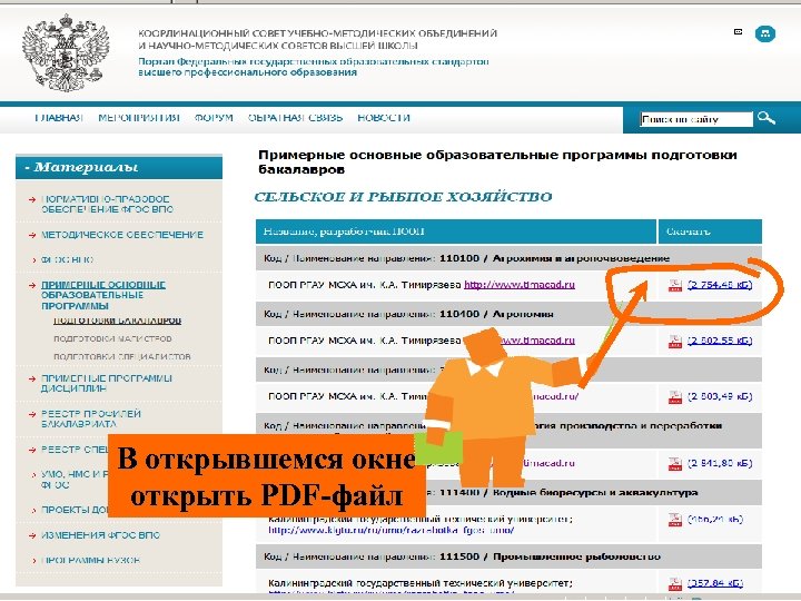 В открывшемся окне открыть PDF-файл 