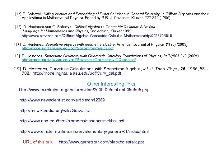 [15] G. Sobczyk, Killing Vectors and Embedding of Exact Solutions in General Relativity, in