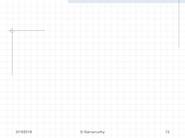 3/16/2018 B. Ramamurthy 13 