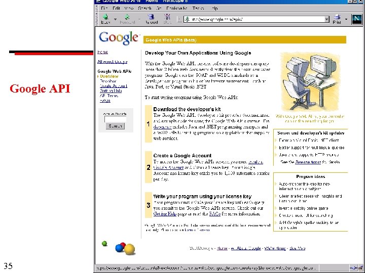 Google API 35 