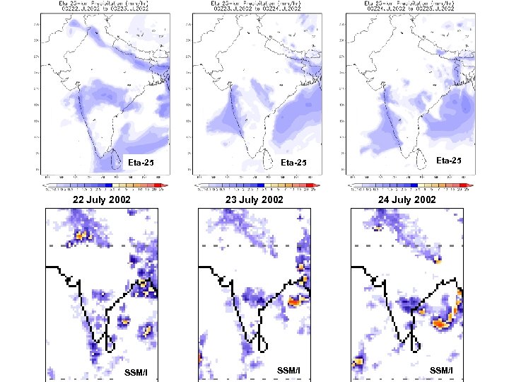Eta-25 22 July 2002 SSM/I Eta-25 23 July 2002 SSM/I Eta-25 24 July 2002