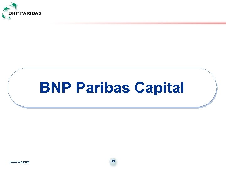 BNP Paribas Capital 2000 Results 31 