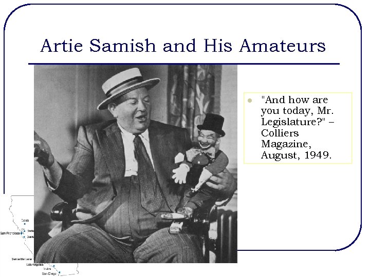 Artie Samish and His Amateurs l 