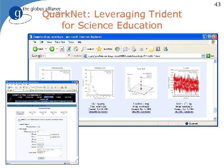 43 Quark. Net: Leveraging Trident for Science Education 