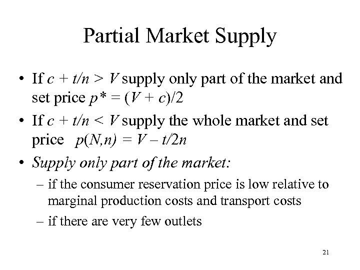 Chapter 7 Product Variety And Quality Under Monopoly