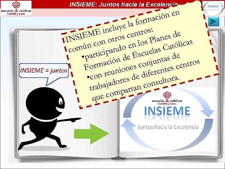 INSIEME: Juntos hacia la Excelencia ión en ormac ye la f s: inclu entro