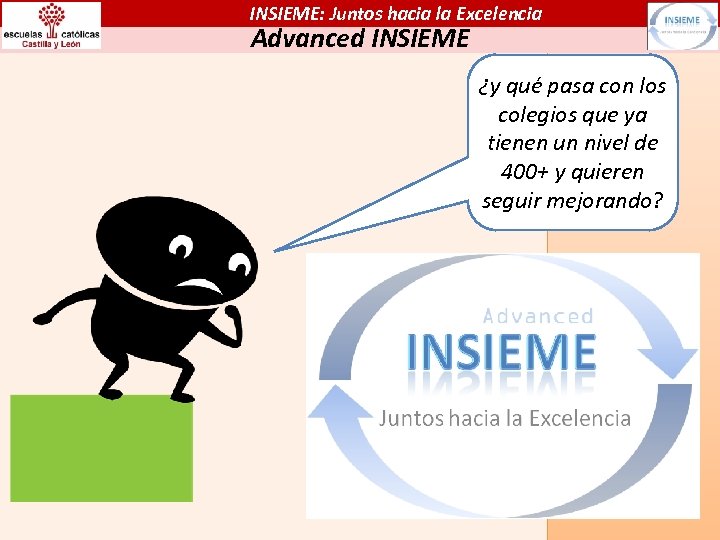 INSIEME: Juntos hacia la Excelencia Advanced INSIEME ¿y qué pasa con los colegios que