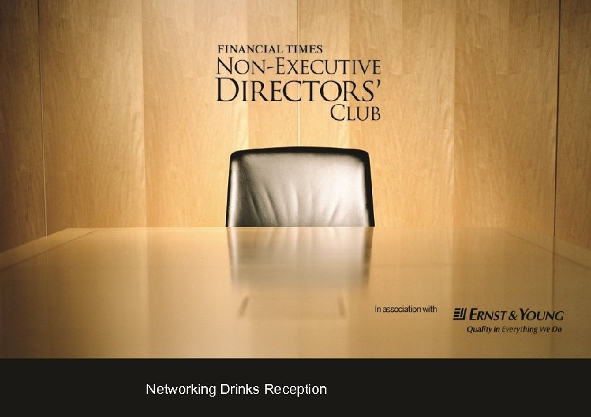 Networking Drinks Reception 