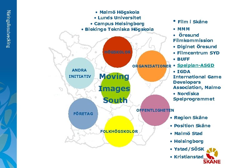  • Malmö Högskola • Lunds Universitet • Campus Helsingborg • Blekinge Tekniska Högskola