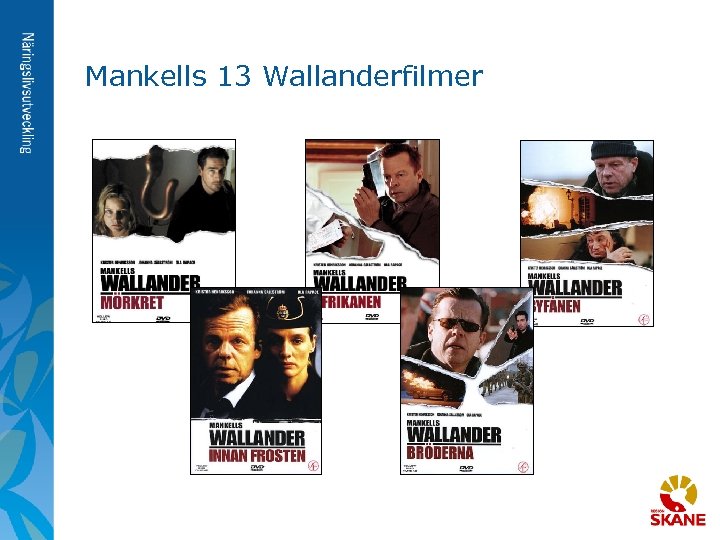 Mankells 13 Wallanderfilmer 