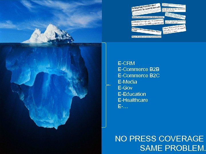 E-CRM E-Commerce B 2 B E-Commerce B 2 C E-Media E-Gov E-Education E-Healthcare E-…