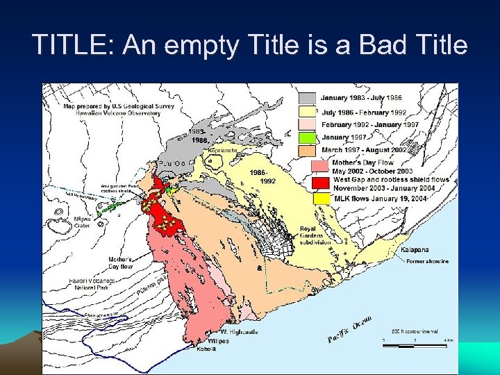 TITLE: An empty Title is a Bad Title 