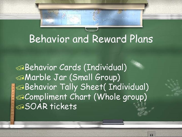 Behavior and Reward Plans /Behavior Cards (Individual) /Marble Jar (Small Group) /Behavior Tally Sheet(