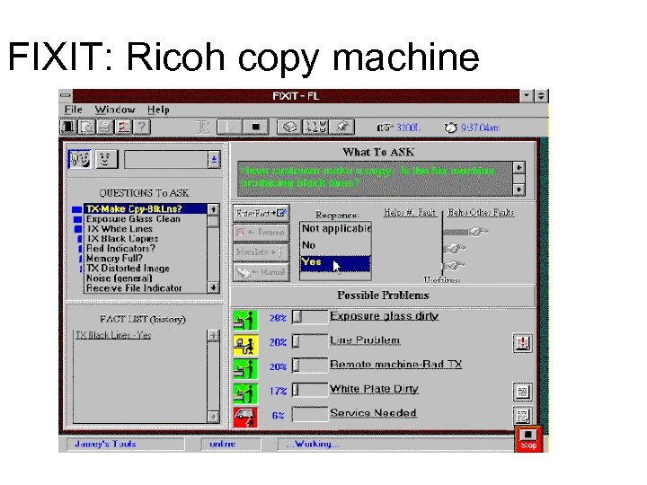 FIXIT: Ricoh copy machine 