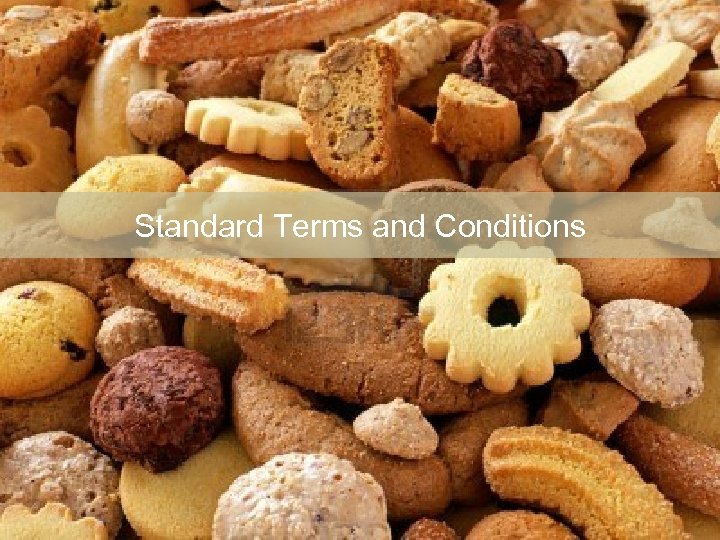 Standard Terms and Conditions 